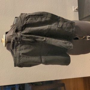 Very dark green shorts, size 16, made by Sundance